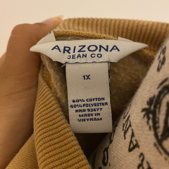 Mustard yellow,size1x, hoodie - Picture 2 of 2